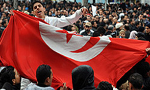 بررسي حمله تظاهركنندگان تونسي به سفارت آمريكا در ديدار کلينتون و عبدالسلام