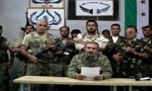 فرمانده گروهک تروريستي "ارتش آزاد" در محاصره ارتش سوريه