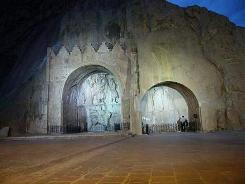 چشمه هاي طاق بستان دوباره احيا شدند