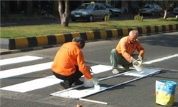 اجرای 1200 کیلومتر خط‌کشی محورهای خراسان شمالی