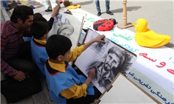 افتتاح جشنواره نقاشی جامعه عاری از اعتیاد در مشهد