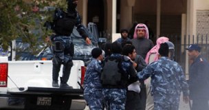 سرکوب تظاهرات " بدون " توسط پلیس کویت