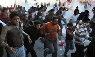 درگيري نيروهاي آل خليفه با تظاهرکنندگان بحريني