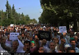 ندای "لبیک یا محمد جانم فدای احمد" در خراسان جنوبی طنین انداز شد
