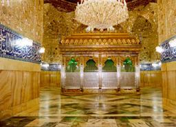 تقدير از هنرمندان ضريح امام حسين