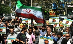 بازاریان محمودآبادی هتک حرمت به پیامبر را محکوم کردند
