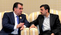 تاکید روسای جمهور ایران و تاجیکستان بر گسترش روز افزون روابط