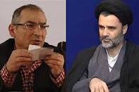 مناظره زيبا كلام و نبويان در مشهد مقدس