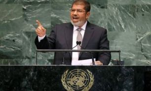 مرسي هم مانند احمدي نژاد ، اسرائيل را در نيويورک هدف حملات قرار داد