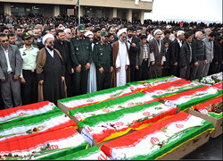 مراسم بزرگداشت 26 دانش آموز و فرهنگی بروجنی در شهرکرد