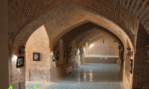اتمام مرمت کاروانسرای بیستون کرمانشاه