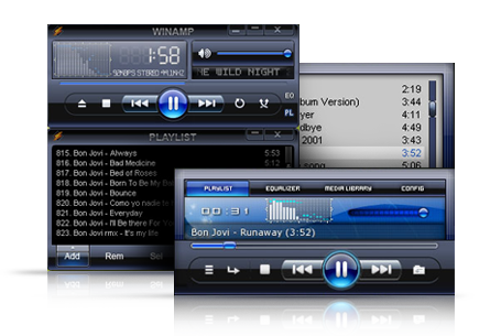 پخش کننده موسیقی Winamp برای گوشی همراه + دانلود
