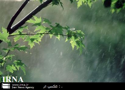طراوت هوای مهاباد با بارش باران پاییزی