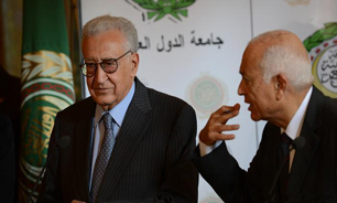ديدار دبير کل اتحاديه عرب و اخضر ابراهيمي