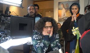 عوامل فیلم سینمایی"پنهان" با مردم فیلم می بینند