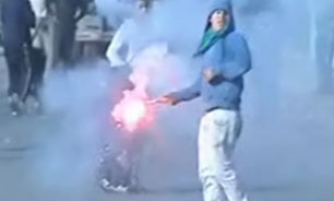 درگيري بين پليس و ماهيگيران + فیلم