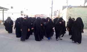 تجمع زنان مصري در اعتراض به پيش نويس قانون اساسي