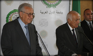 ديدار نبيل العربي و اخضر الابراهيمي