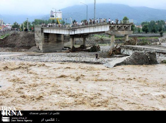 خسارت 20 میلیاردریالی سیل به راههای ارتباطی مازندران