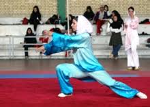 نایب قهرمانی بانوی ووشو کارملایری در مسابقات جشنواره ورزشي بسيج خواهران كشور
