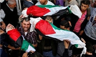 تشییع پیکر کودک 2 ساله فلسطینی
