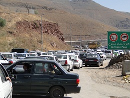 جاده هراز از ساعت 12 روز جمعه به سمت رودهن یکطرفه می شود
