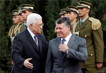 پادشاه اردن وارد رام الله شد
