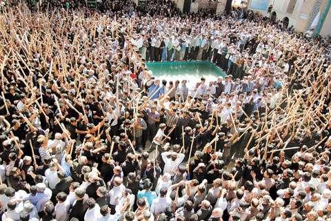 آيين قاليشويي مشهد اردهال ثبت جهانی شد
