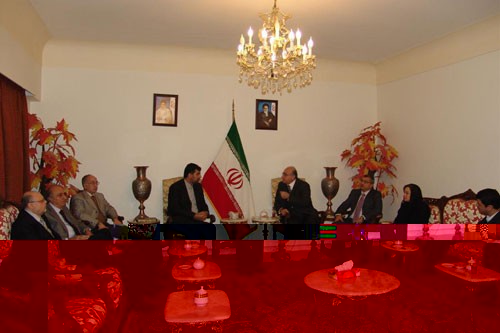 ديدار سفير کشورمان در لبنان با دبير هيئت جنبش ناصري هاي اين کشور