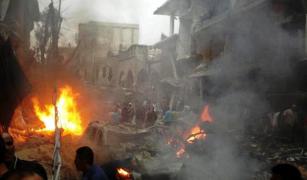 انفجار سه بمب در نزديکي وزارت کشور سوريه
