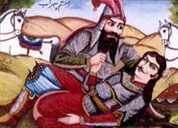 شاهنامه خواني شب يلدا در نگارخانه شيث