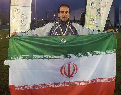 کسب مدال نقره توسط پینگ پنگ باز کردستانی در مسابقات پیوند اعضای خاورمیانه