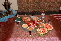 موزه حوضخانه میزبان سفره شب یلدا شد