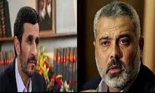 گفتگوی تلفنی احمدی نژاد با اسماعیل هنیه
