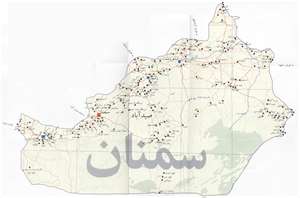 سمنان شهر شب‌هاي پرستاره
