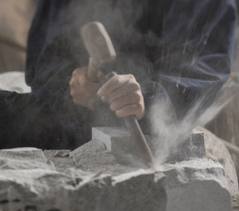 سنگ تراشی هنر دستان کهنه کار