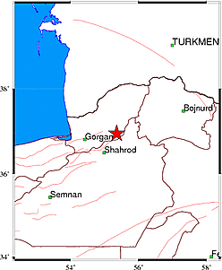 وقوع زمين لرزه در استان گلستان+ جزئيات