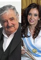 میکروفن باز ، کار دست رئیس جمهور اروگوئه داد: این خانم مثل یک "حشره خوار پیر" است!