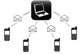 ارسال بیش از صد میلیون پیام کوتاه در هر ساعت