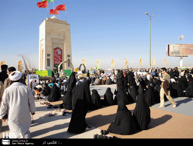 پرده برداری از بلندترین مجسمه ایران در کردستان