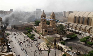 دو كشته در درگيري ها مقابل كليساي قبطي‌هاي مصر