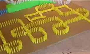 دومینو 3500 قطعه‌ای + فیلم
