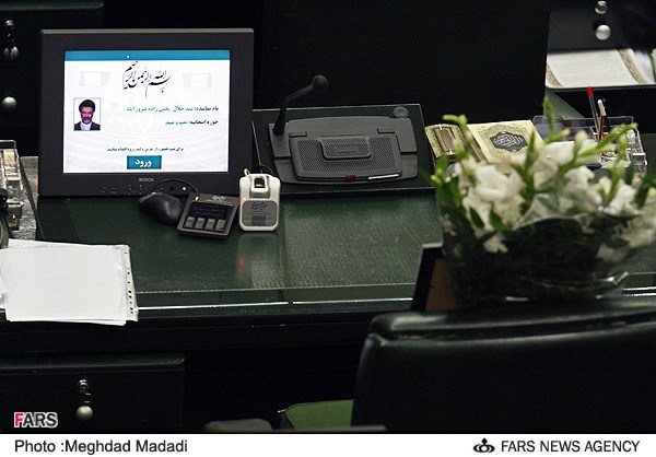 صندلی خالی نماینده مرحوم (عکس)