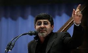 مرثیه سرایی محمدرضا طاهری در حضور رهبر انقلاب + صوت