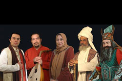 آرش کمانگیر گروه موسیقی "میر‌اث"