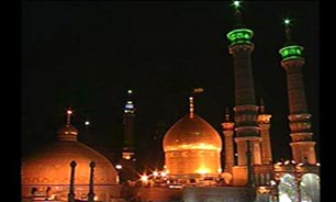 مراسم عزاداری شهادت ام ابیها (س)  در حرم حضرت معصومه (س)  + فیلم