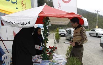 49هزارنفر به اکیپ های راهنمایی نوروزی هلال احمر گچساران مراجعه کردند