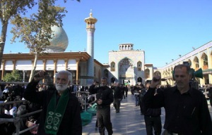 تجدید میثاق با آل الله در حرم مطهر شاهچراغ (ع)