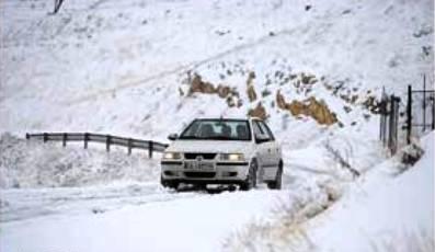 امکان تردد در گردنه های استان کردستان با زنجیر چرخ