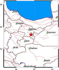 زلزله تهران را لرزاند+ جزئیات